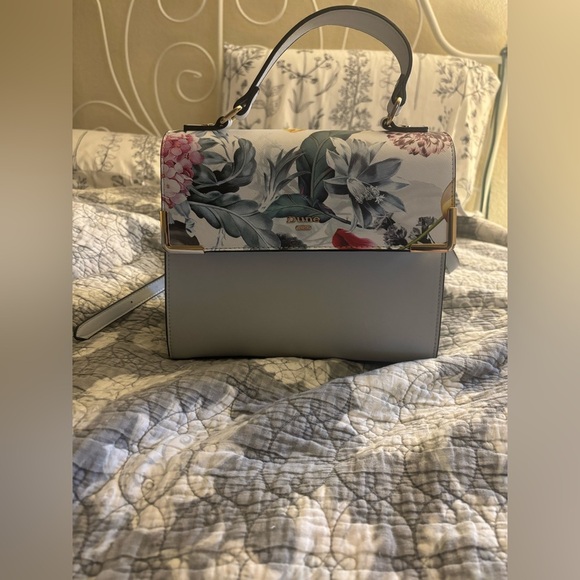 Dune London Floral Gray Shoulder Bag - Picture 9 of 13